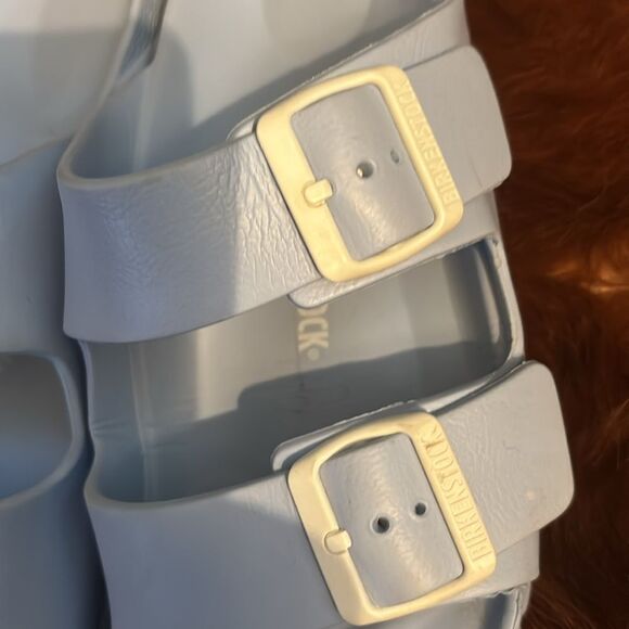 Birkenstock Arizona EVA Sandals in Ice Blue Size 41 - Picture 5 of 7